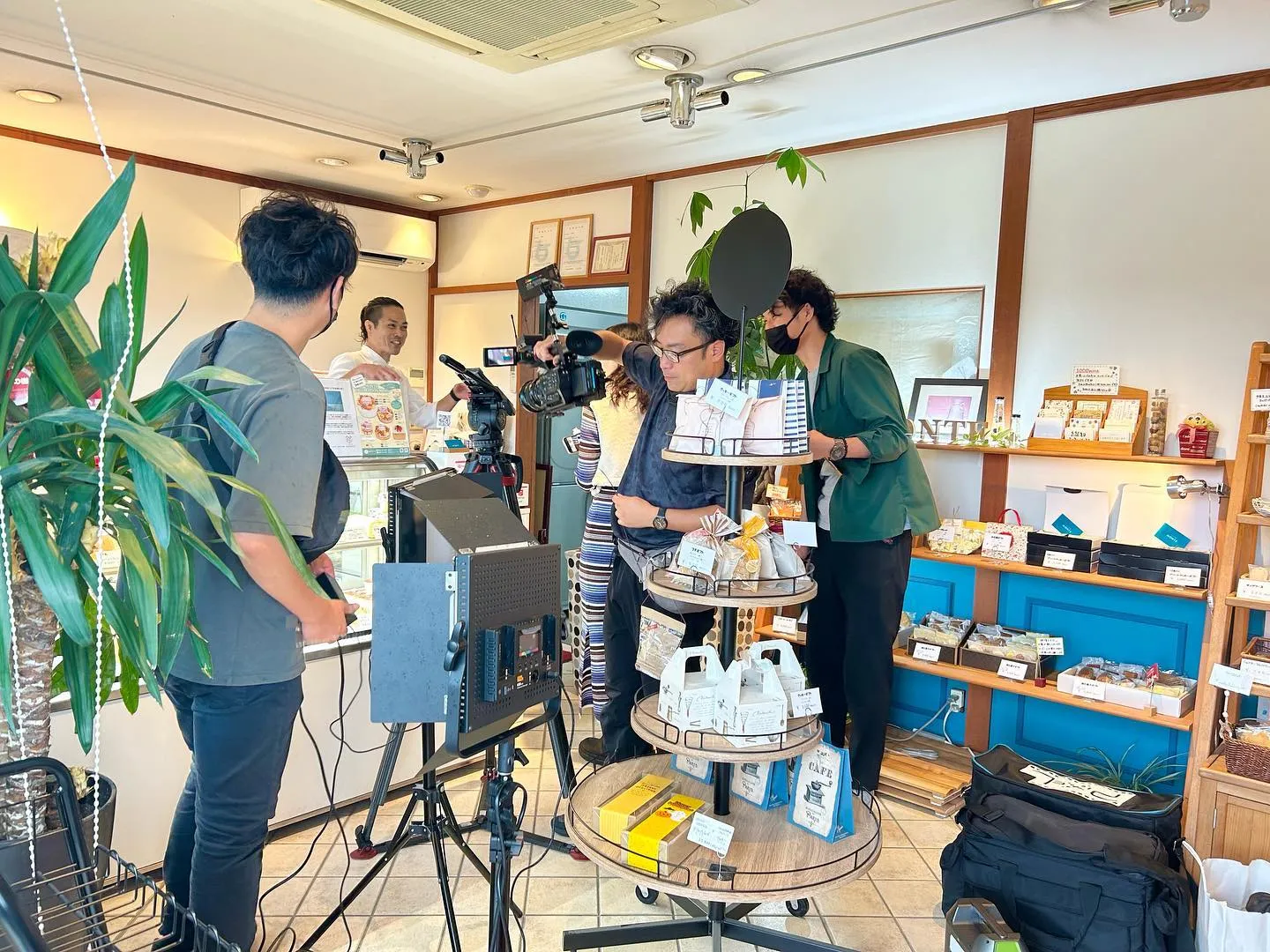 テレビの取材がありました📺