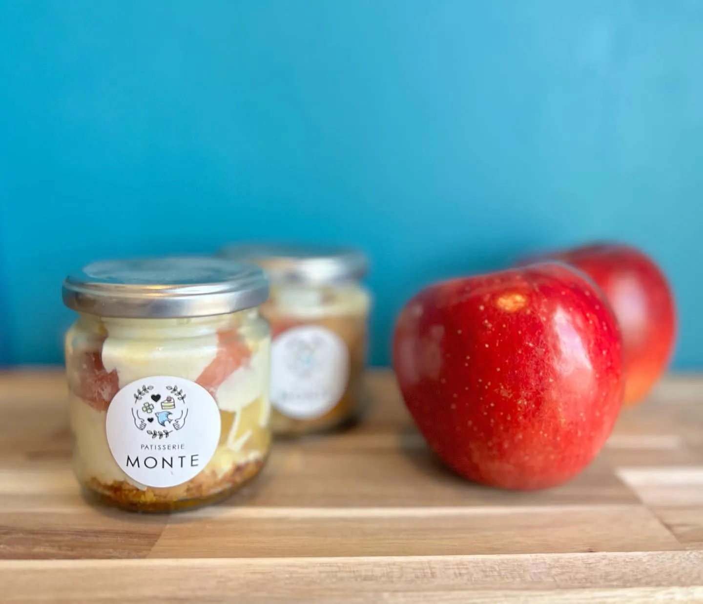 紅玉リンゴのパフェがスタートしました🍎！