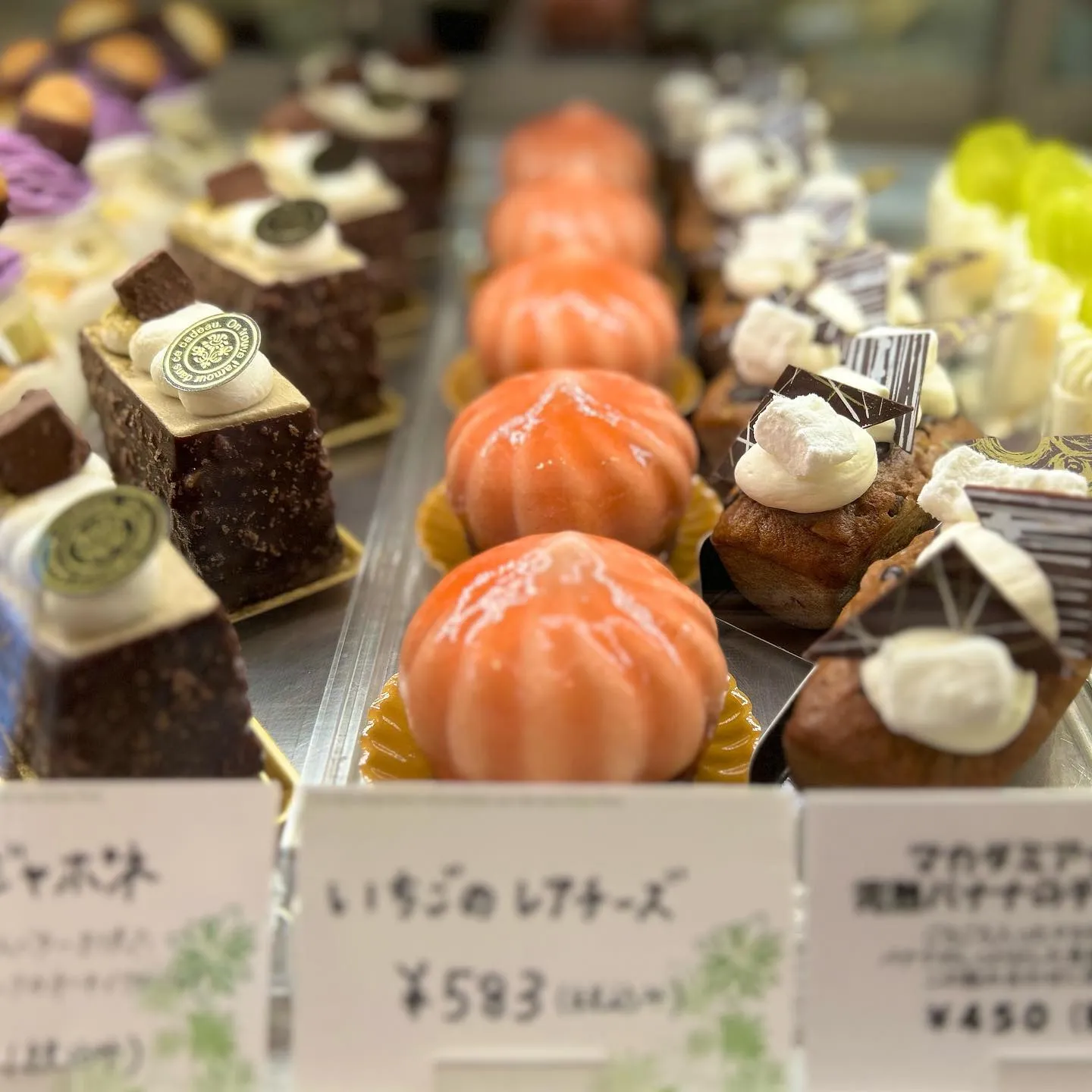 New!いちごのレアチーズケーキできました🍓