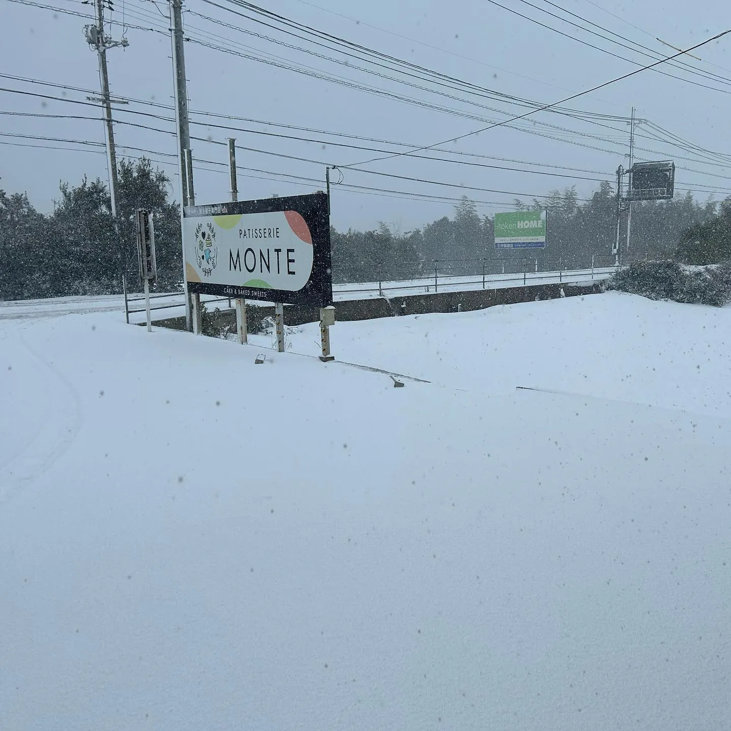 雪です!!