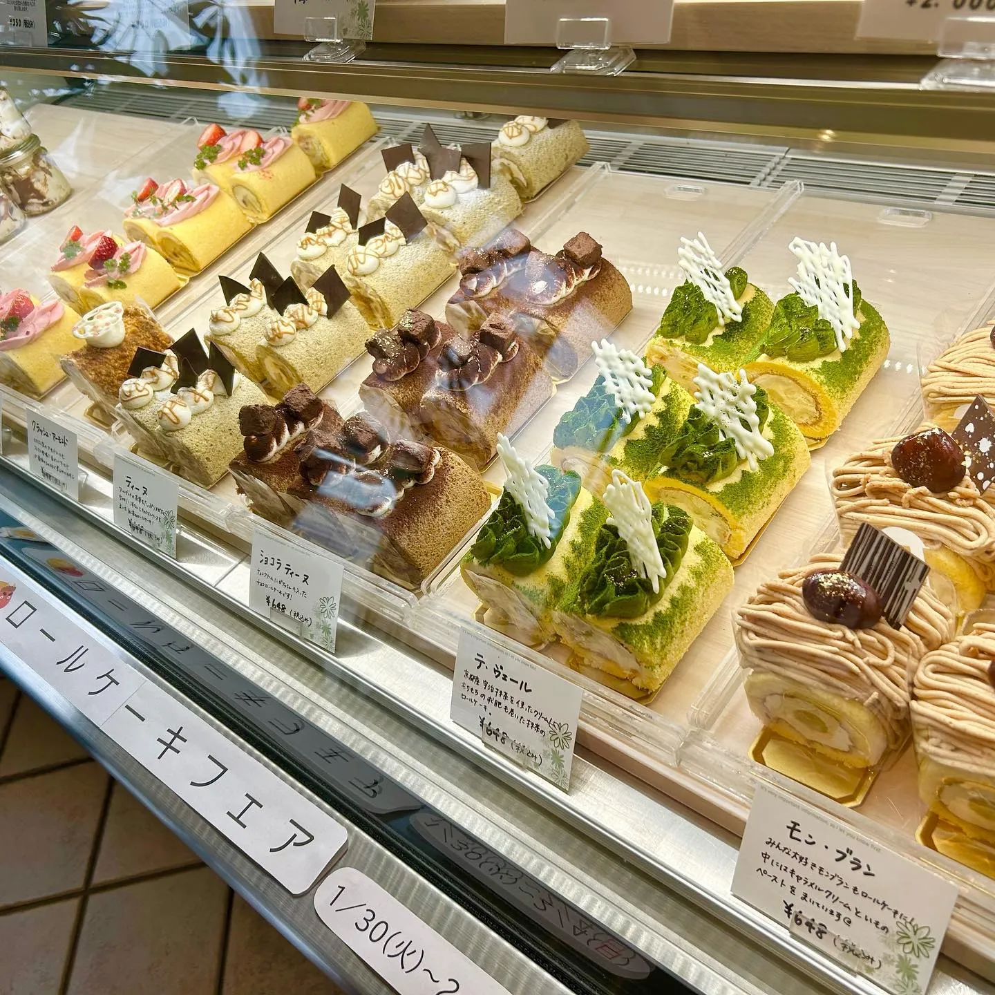 ロールケーキフェア最終日🤍✨️