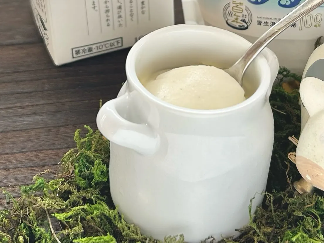 商品紹介　鳥取県産にこだわったミルクプリン