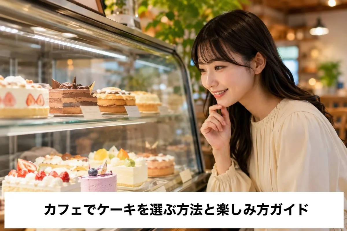 カフェでケーキを選ぶ方法と楽しみ方ガイド
